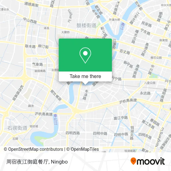 周宿夜江御庭餐厅 map