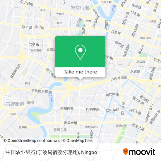 中国农业银行(宁波周宿渡分理处) map