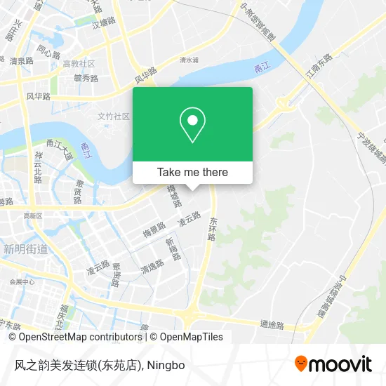 风之韵美发连锁(东苑店) map