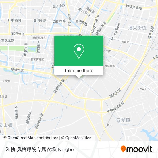 和协·风格璟院专属农场 map