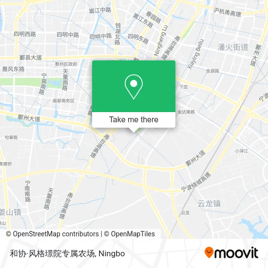 和协·风格璟院专属农场 map