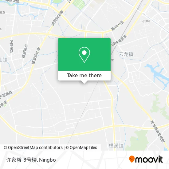 许家桥-8号楼 map