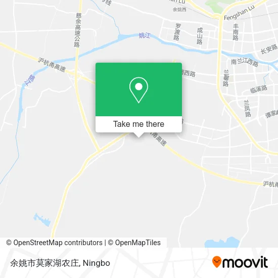 余姚市莫家湖农庄 map