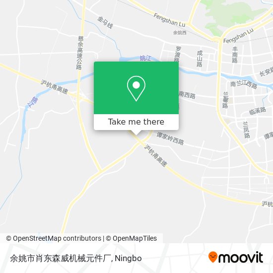余姚市肖东森威机械元件厂 map