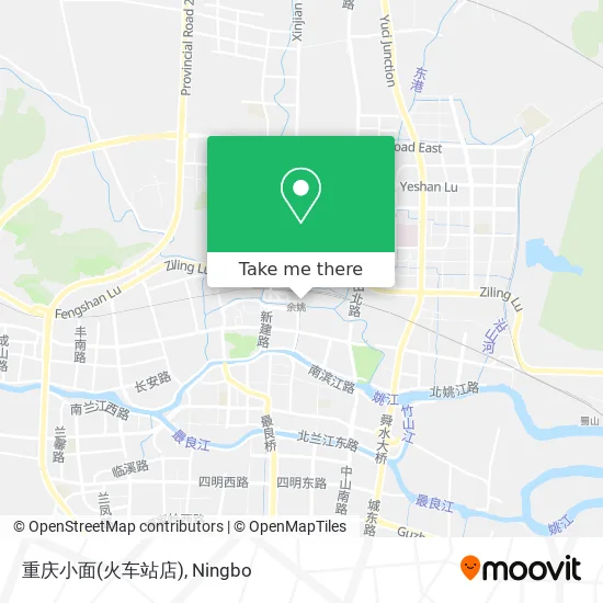 重庆小面(火车站店) map