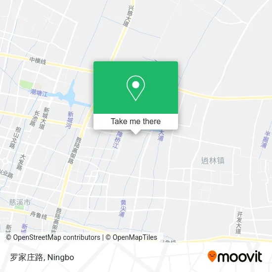 罗家庄路 map