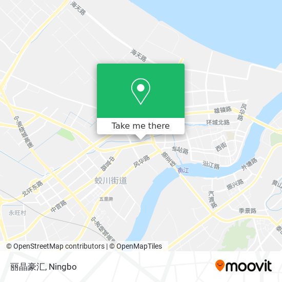 丽晶豪汇 map