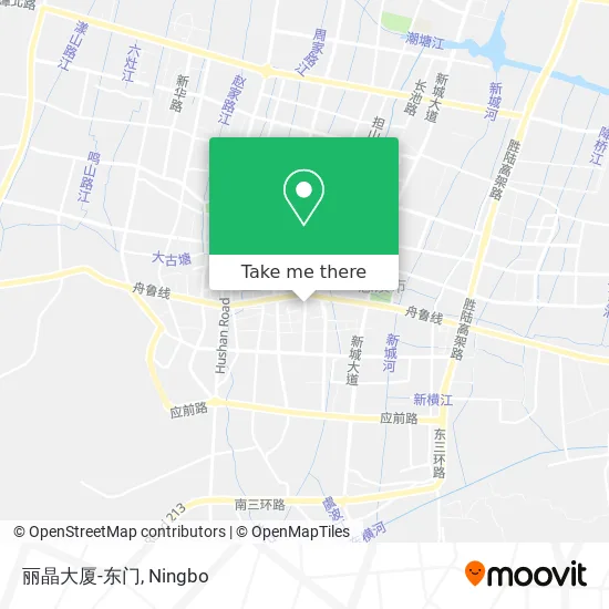 丽晶大厦-东门 map
