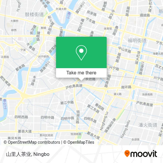 山里人茶业 map