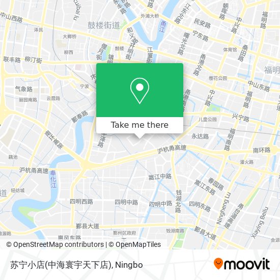 苏宁小店(中海寰宇天下店) map
