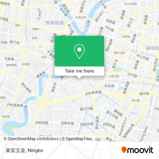 家宸五金 map