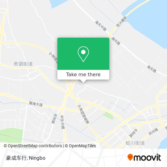 豪成车行 map
