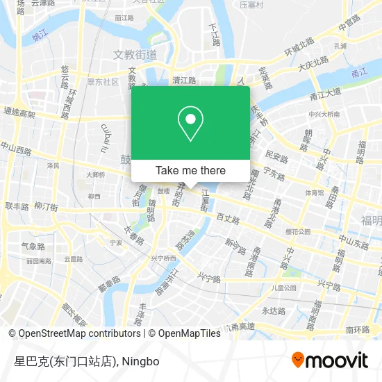 星巴克(东门口站店) map
