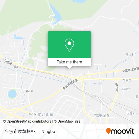 宁波市欧凯橱柜厂 map