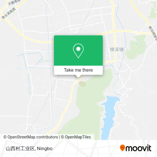 山西村工业区 map