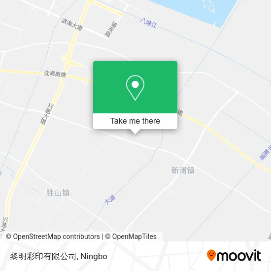 黎明彩印有限公司 map