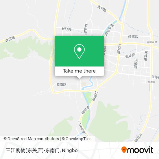 三江购物(东关店)-东南门 map