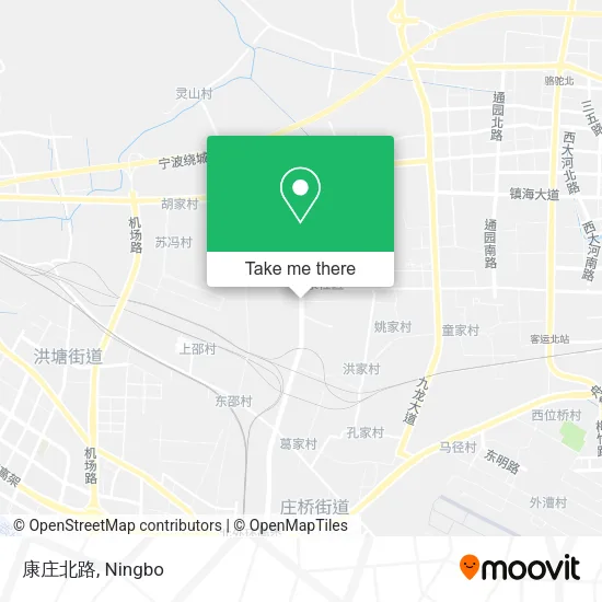 康庄北路 map