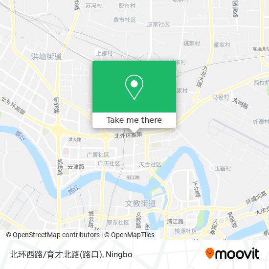 北环西路/育才北路(路口) map