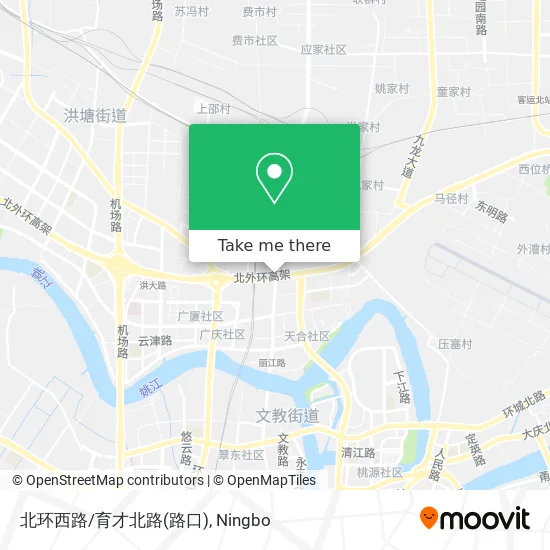 北环西路/育才北路(路口) map