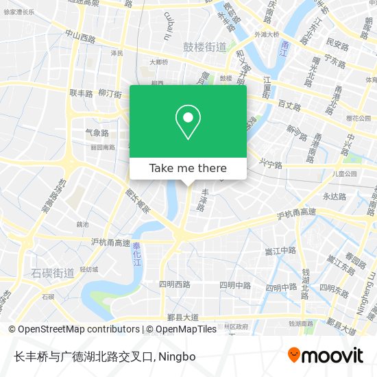 长丰桥与广德湖北路交叉口 map