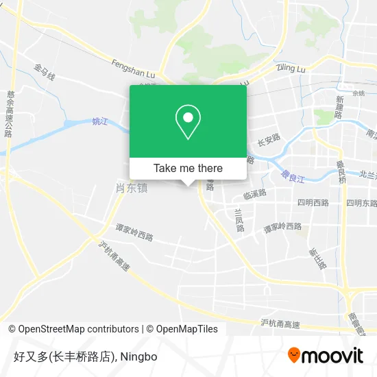 好又多(长丰桥路店) map