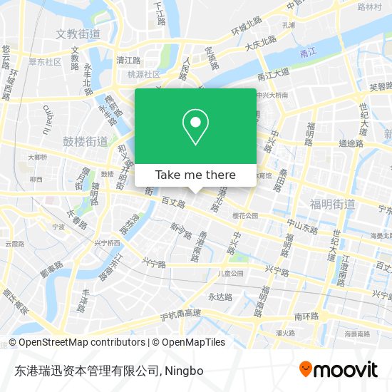 东港瑞迅资本管理有限公司 map