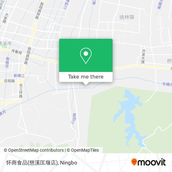 怀商食品(慈溪匡堰店) map