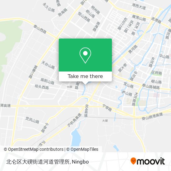 北仑区大碶街道河道管理所 map
