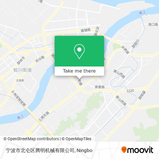 宁波市北仑区腾明机械有限公司 map