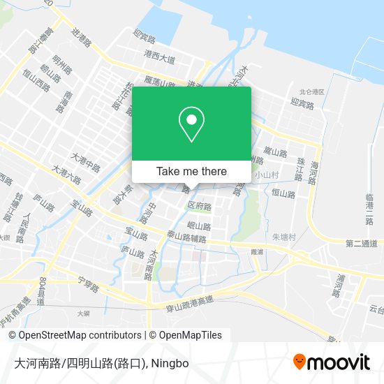 大河南路/四明山路(路口) map