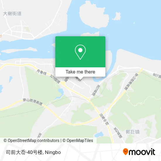 司前大岙-40号楼 map