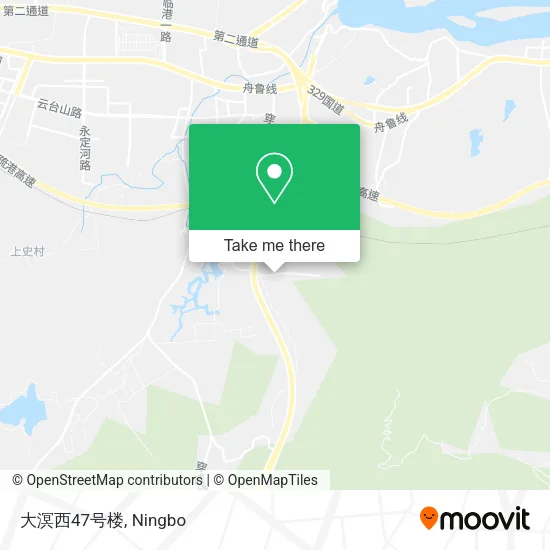 大溟西47号楼 map