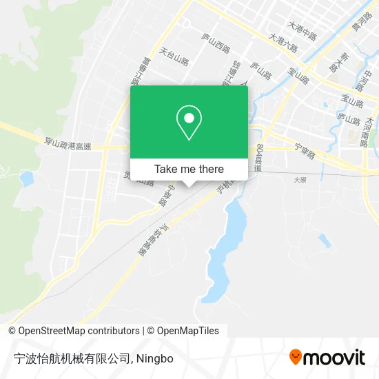宁波怡航机械有限公司 map