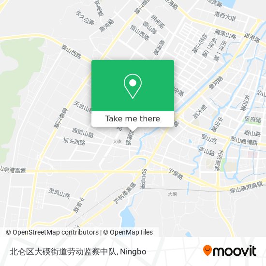 北仑区大碶街道劳动监察中队 map