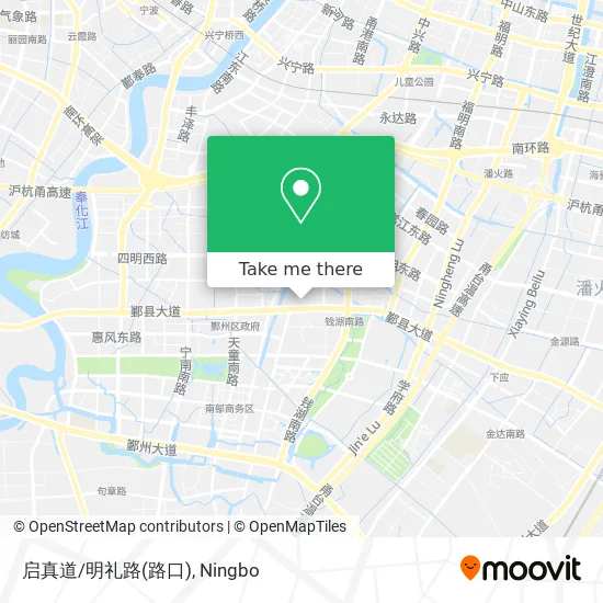 启真道/明礼路(路口) map