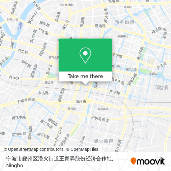 宁波市鄞州区潘火街道王家弄股份经济合作社 map