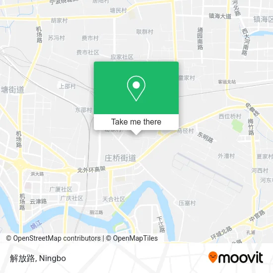 解放路 map