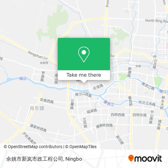 余姚市新岚市政工程公司 map
