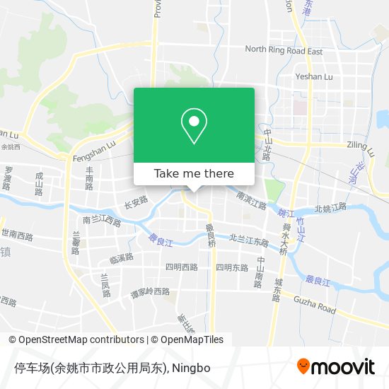 停车场(余姚市市政公用局东) map