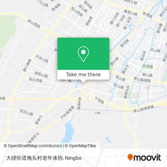 大碶街道堍头村老年体协 map