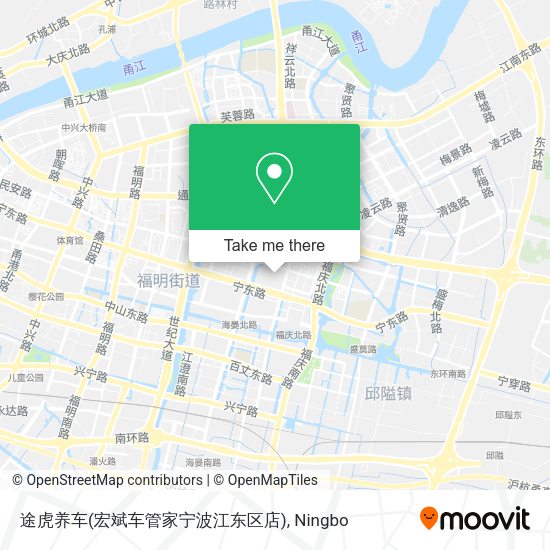 途虎养车(宏斌车管家宁波江东区店) map