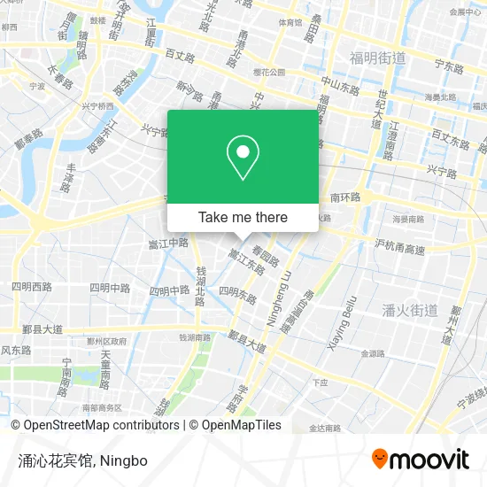 涌沁花宾馆 map