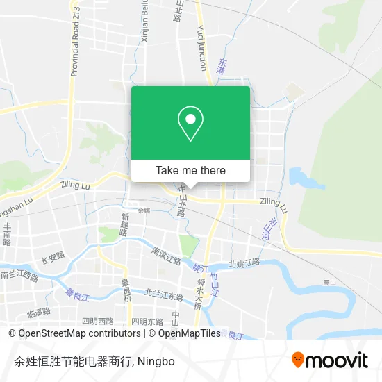 余姓恒胜节能电器商行 map