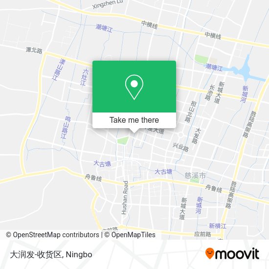 大润发-收货区 map