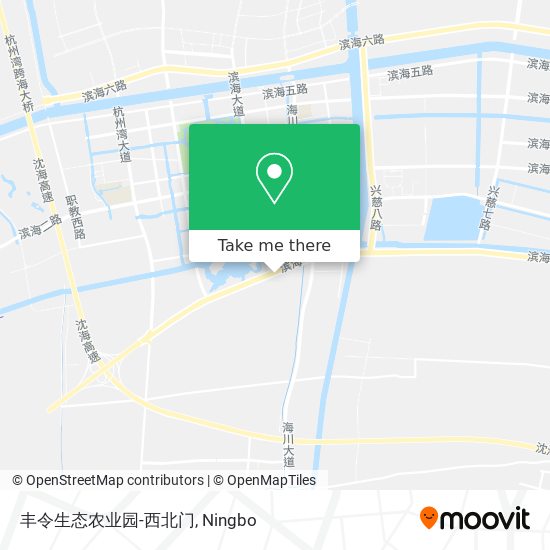 丰令生态农业园-西北门 map
