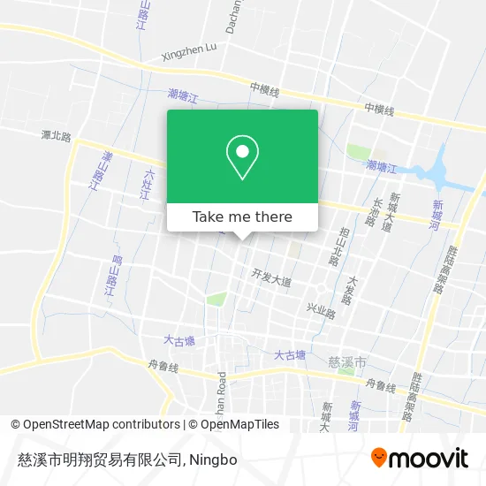 慈溪市明翔贸易有限公司 map