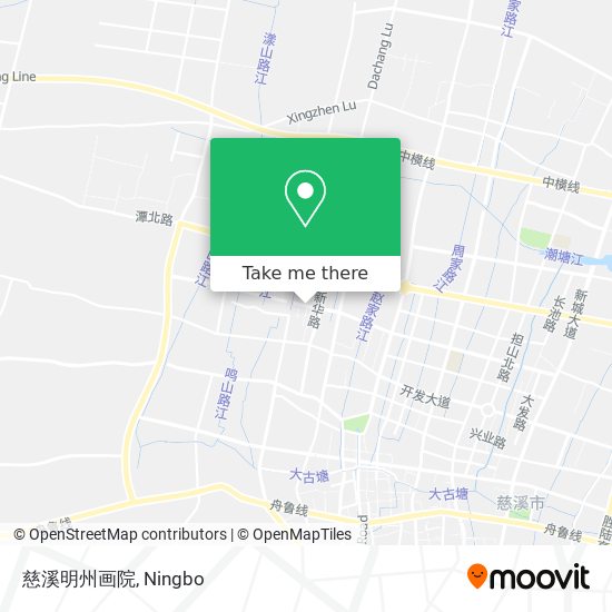 慈溪明州画院 map