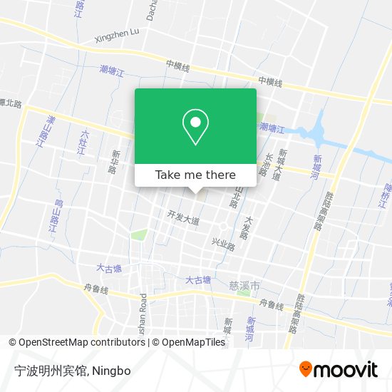 宁波明州宾馆 map