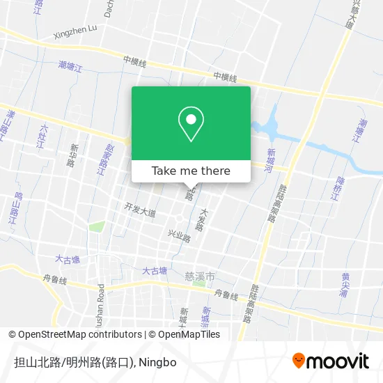 担山北路/明州路(路口) map